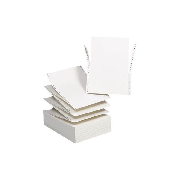 Papier listing continu - 2 exemplaires - A4 -1000 feuilles