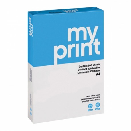 Rame Papier Blanc A4/70g MY PRINT - 500 feuilles