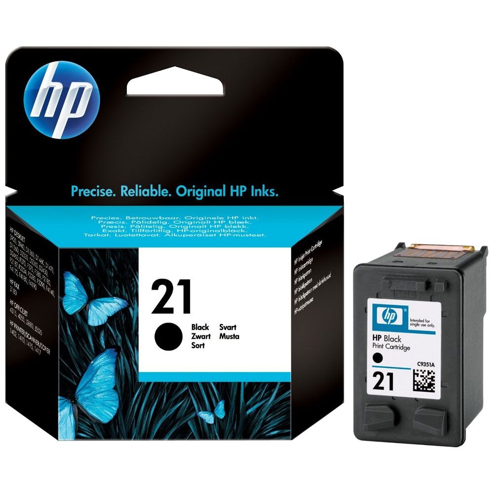 Cartouche compatible avec HP Deskjet D1560, D1568, D2320, D2330, D2345  remplacent HP 21XL (C9351AE/C9351CE) Noire - T3AZUR - Cartouche d'encre -  Achat & prix